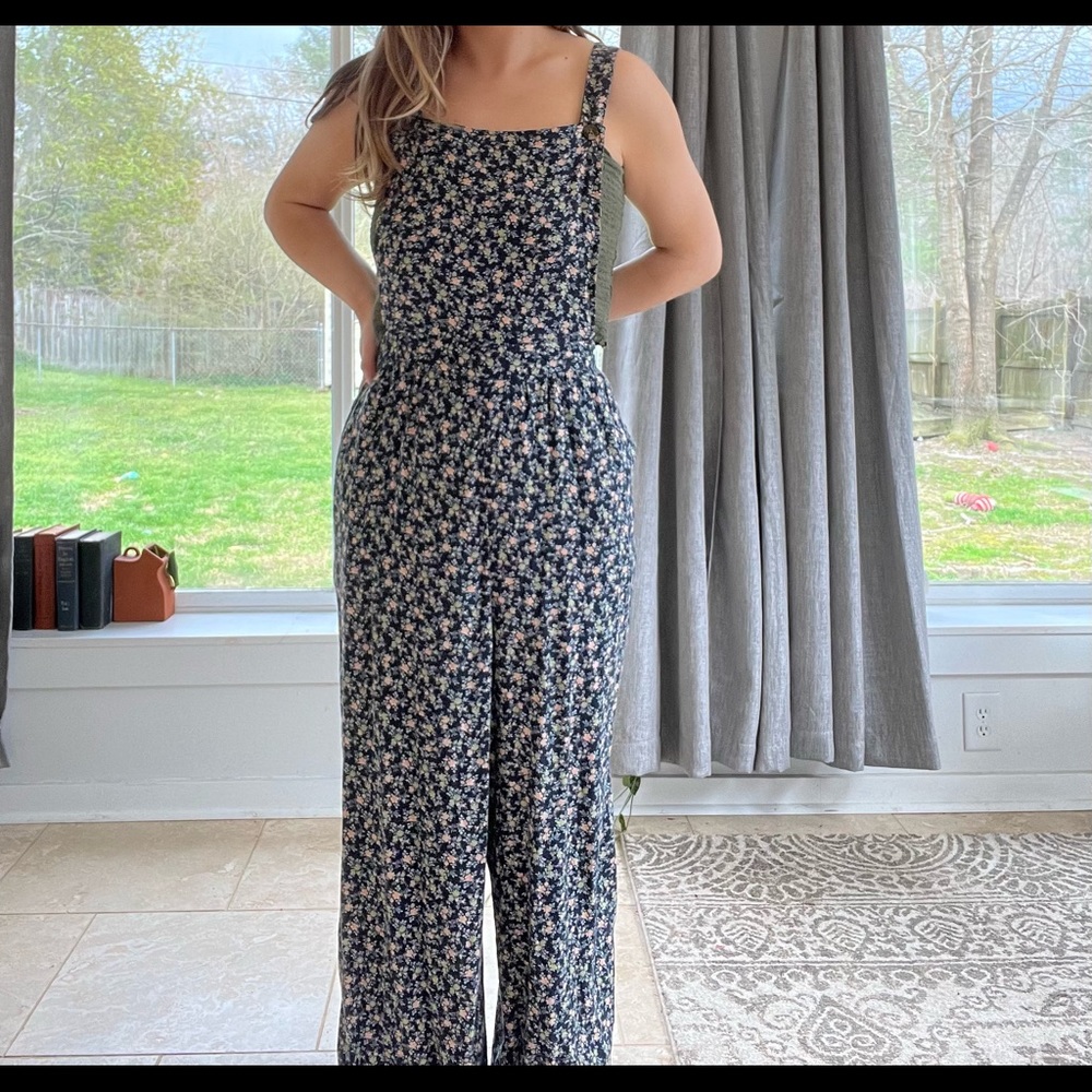 American Eagle Jumpsuit WITH Aerie top under